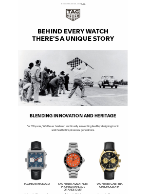TAG Heuer - Blending innovation and heritage
