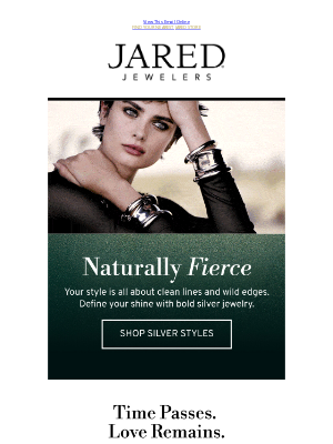 Jared - Silver & Bold ⌚️ The Perfect Match for Luxe Timepieces