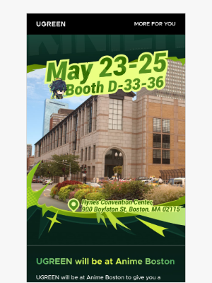 Ugreen - UGREEN Will Be at Anime Boston with Genshin Impact!😍