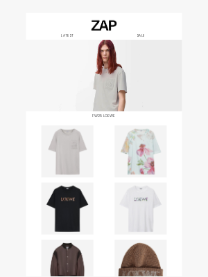 ZAP CLOTHING - New LOEWE FW25 collection