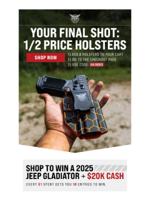 Wethepeopleholsters - Last Shot 🚨