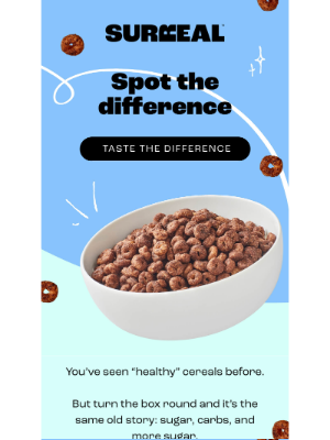Surreal (United Kingdom) - Healthy cereal? Let’s compare