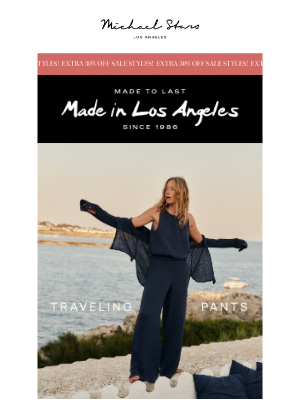 Michael Stars - These pants + your next beach day 🏖️