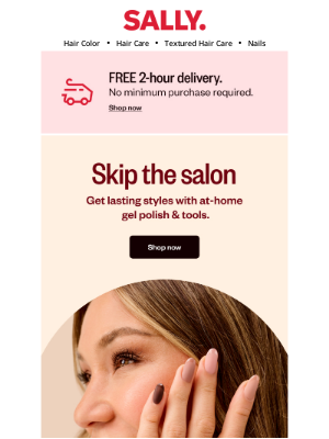 Sally Beauty - Buy two, get one free gel polish + more deals have arrived 🛫