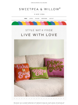 Sweetpea & Willow - Style Your Space With Pride!