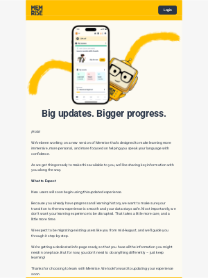 Memrise - Coming Soon: Changes to Your Memrise Experience