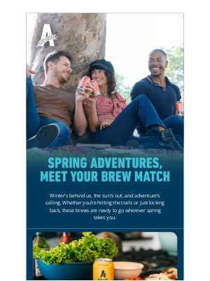 Athletic Brewing - Spring’s Calling. You Gonna Answer? ☎️ 🍻