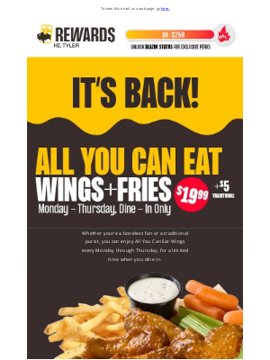 Buffalo Wild Wings - Wings 🤝 Playoffs