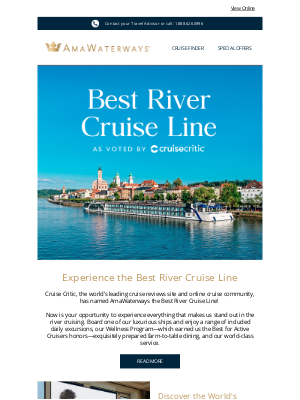 AmaWaterways - The Best River Cruises Await