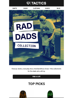 Tactics - For all the rad dads