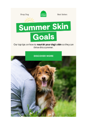 Open Farm - Tips for Glowing Summer Skin