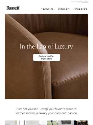 Bassett Furniture Industries - Discover the Look, Touch & Feel of Luxury
