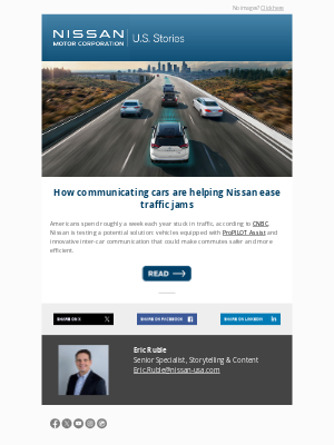 Nissan - How communicating cars are helping Nissan ease traffic jams