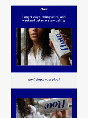 Flow Alkaline Spring Water - Your Summer Hydration Starts with Flow 🌞