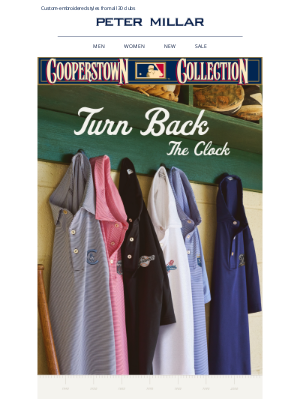 Peter Millar - New Cooperstown Collection: Vintage MLB® Logos