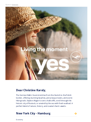Lufthansa - Book the new Lufthansa Allegris experience from Newark