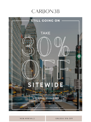 Carbon38 - Refresh your Active: 30% OFF