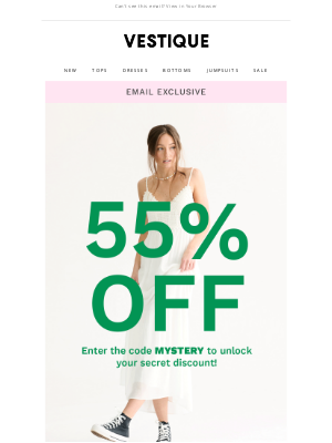 vestique - ENDING SOON: Exclusive Mystery SALE