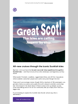 G Adventures - The Scottish Isles?! Aye, indeed