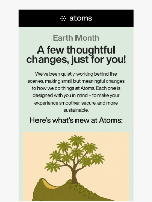 Atoms - Carbon-Neutral by Default: Introducing Atoms+ Sustainability