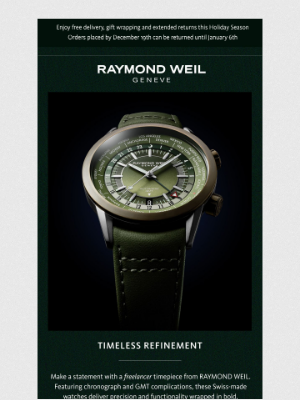 Raymond Weil - Make a statement with the perfect gift.