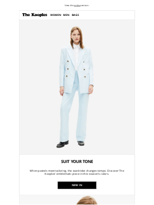 The Kooples - Colorful tailoring