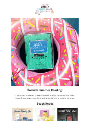Once Upon A Book Club - Your Perfect Bookish Summer is Here! ☀️