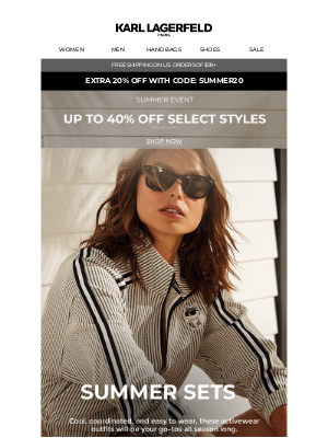 DKNY - Get Set For Summer: Extra 20% Off!