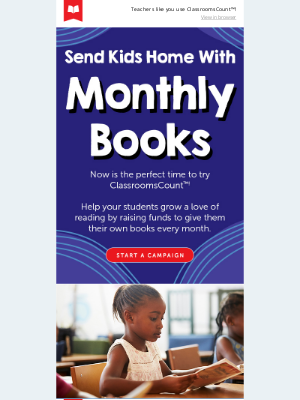 Scholastic - Send Kids Home With Monthly Books