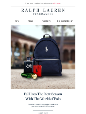 Ralph Lauren Fragrances - Get Ready For Fall With A New Fragrance 🍂
