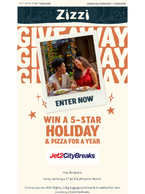 Zizzi Ristorante (United Kingdom) - Our Biggest Giveaway Yet 🛫