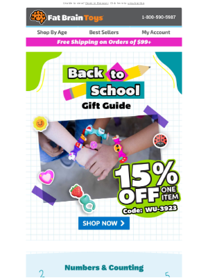 Fat Brain Toys - Jeffrey, Get 15% Off One Item!