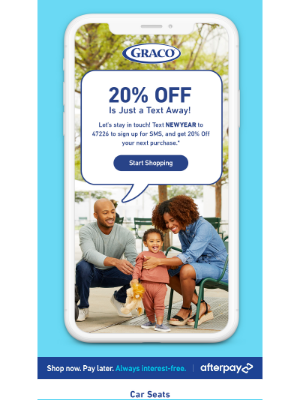 Graco Baby Products - How does 20% Off your next purchase sound?