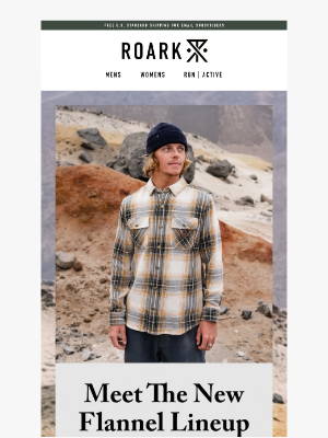 Roark - Meet the New Flannel Lineup