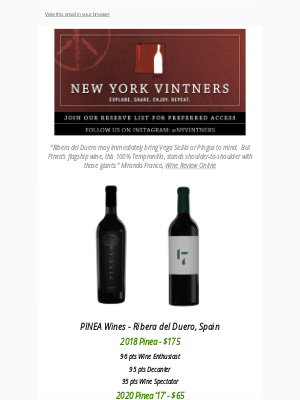 Boosted Boards - ICYMI: Spain's Masters-Pedigree Ribera del Duero