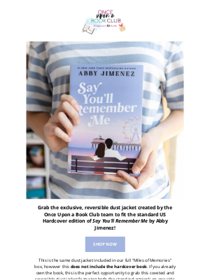 Once Upon A Book Club - Abby Jimenez Dust Jackets are now available!