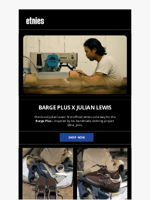 Etnies - Introducing Julian’s Barge Plus