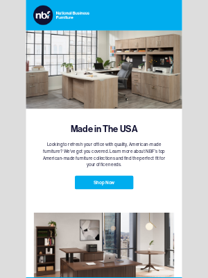 National Business Furniture - Quality Furniture Made in the USA