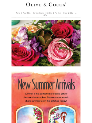 Olive & Cocoa - Discover New Arrivals in the Gift Shop