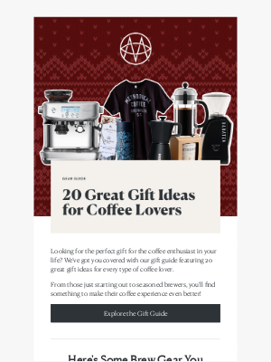 Methodical Coffee - ☕️ Holiday Guide: 20 Gifts For Coffee Lovers 🎁