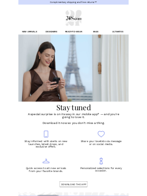 24S - Something is coming to our app