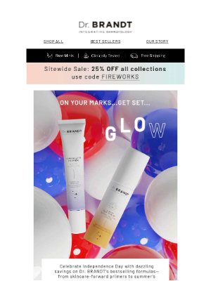 dr. brandt Skincare - SITEWIDE SALE: 25% OFF ALL COLLECTIONS