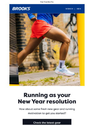 Brooks Running (United Kingdom) - Running as your New Year Resolution