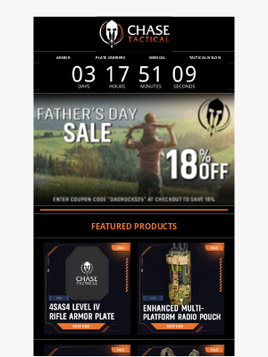 Chase Tactical - Our Father's Day Sale Starts Now!