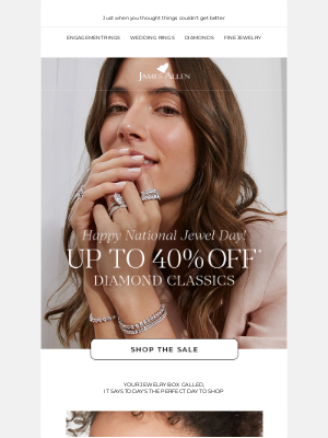 James Allen Rings - 💎It's National Jewel Day💎
