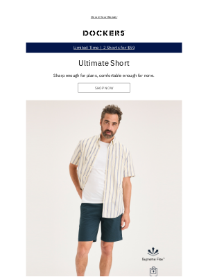 Dockers - “Holy Grail of Dad Shorts”