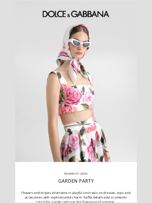 Dolce & Gabbana - A floral summer
