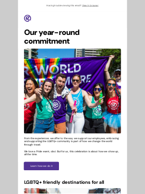 G Adventures - Happy Pride Month, travellers!