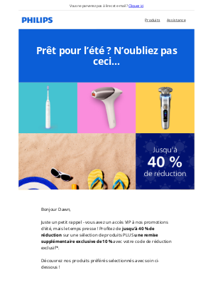 Philips - Vous avez encore oublié quelque chose, n’est-ce pas ? 🔔