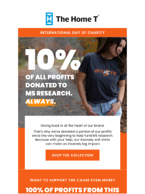 The Home T - Support MS Research With Us 🧡